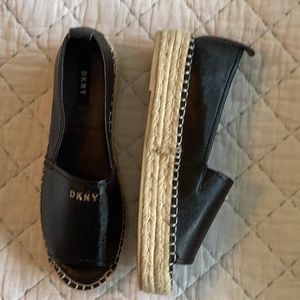 DKNY Leather espadrilles